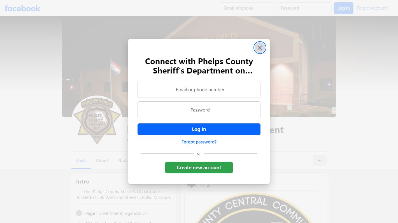 Phelps County Sheriff's Department | Rolla MO - Facebook